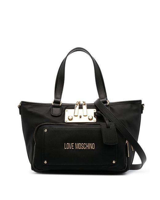 Love Moschino faux leather tote bag