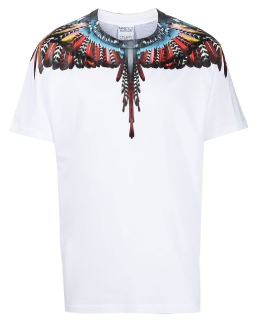 Marcelo Burlon County Of Milan Grizzly Wings cotton T-shirt