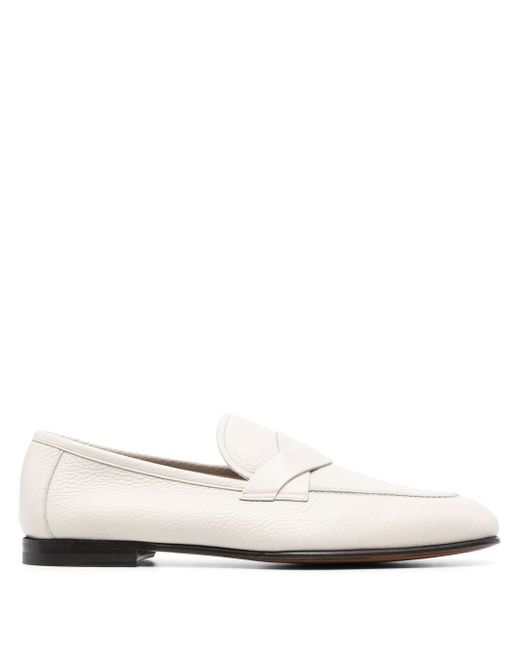 Tom Ford almond-toe leather loafers