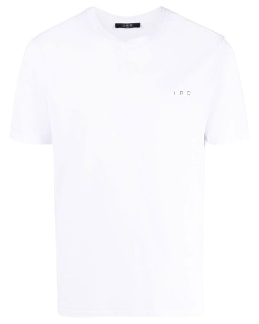 Iro logo-print crew neck T-shirt