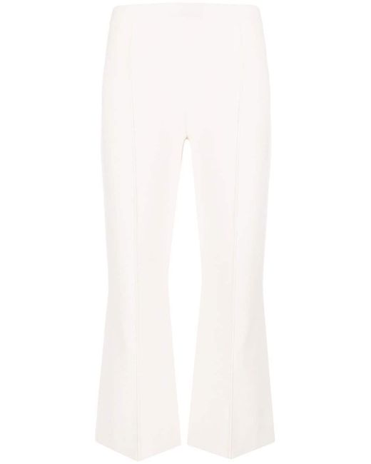 Theory mid-rise cropped trousers
