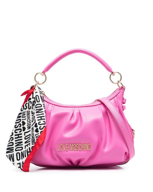Love Moschino City Hobo faux leather bag