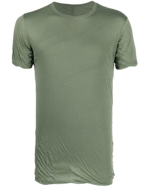 Rick Owens ruched short-sleeved T-shirt