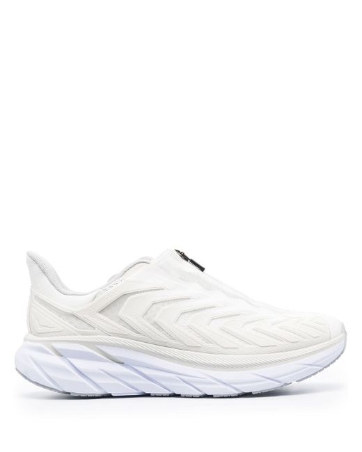 Hoka One One Project Clifton zip-up sneakers