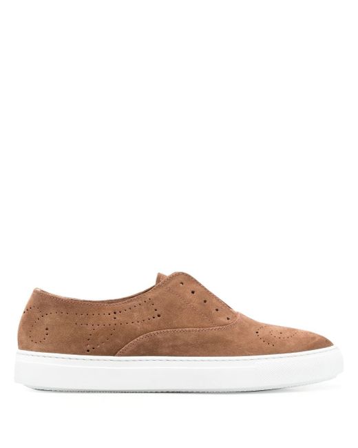 Fratelli Rossetti punch-hole slip-on sneakers