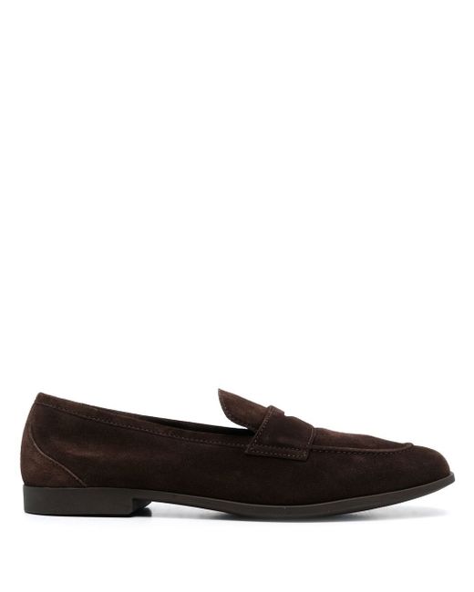 Fratelli Rossetti slip-on suede penny loafers