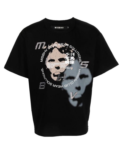 Misbhv Soundsystem graphic-print T-shirt