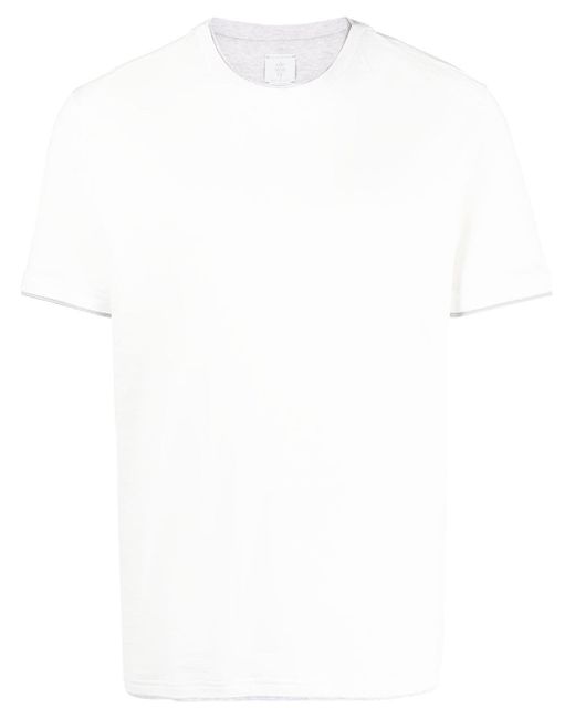 Eleventy layered short-sleeve T-shirt