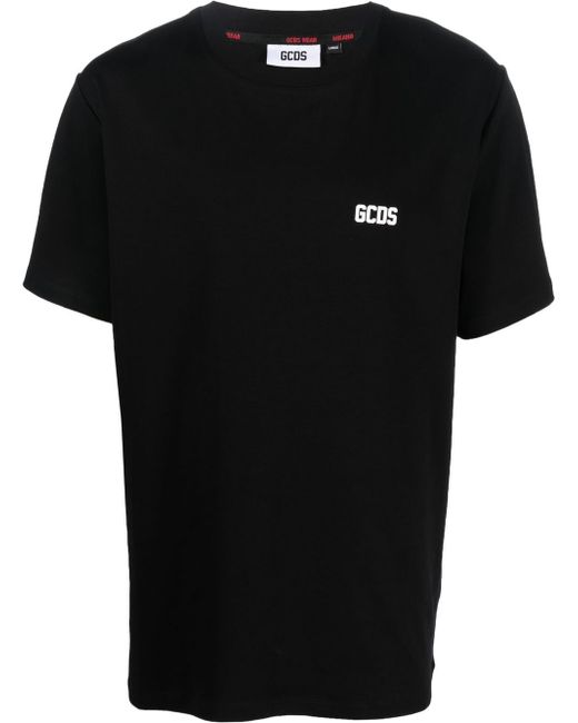 Gcds logo-print detail T-shirt