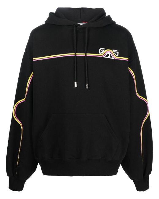 Gcds chest logo-print detail hoodie