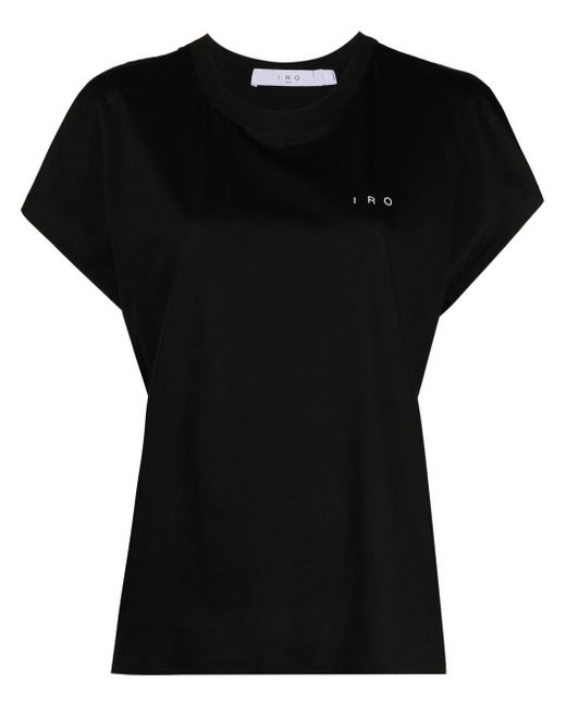Iro logo-print short-sleeved T-shirt