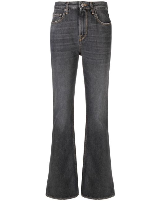 Golden Goose high-rise flared jeans