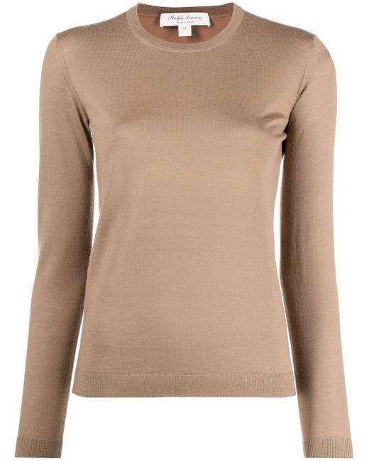 Ralph Lauren Collection cashmere long-sleeve sweater