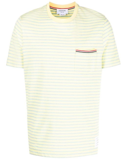 Thom Browne striped cotton T-shirt