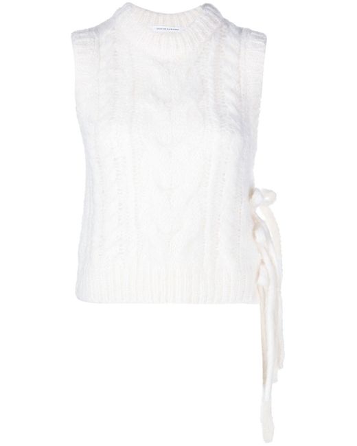 Cecilie Bahnsen cable-knit vest jumper
