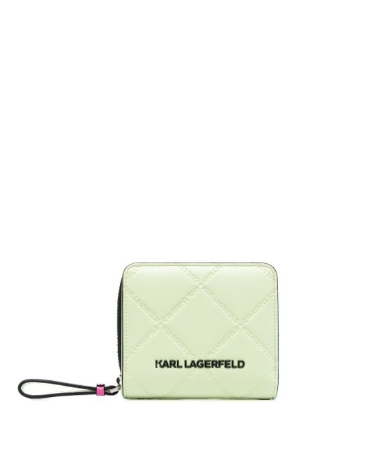 Karl Lagerfeld debossed logo purse