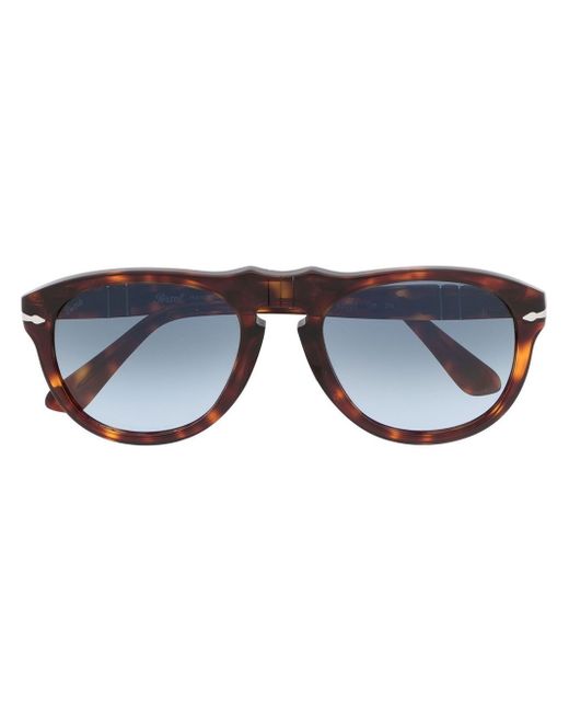 Persol 649 pilot-frame sunglasses