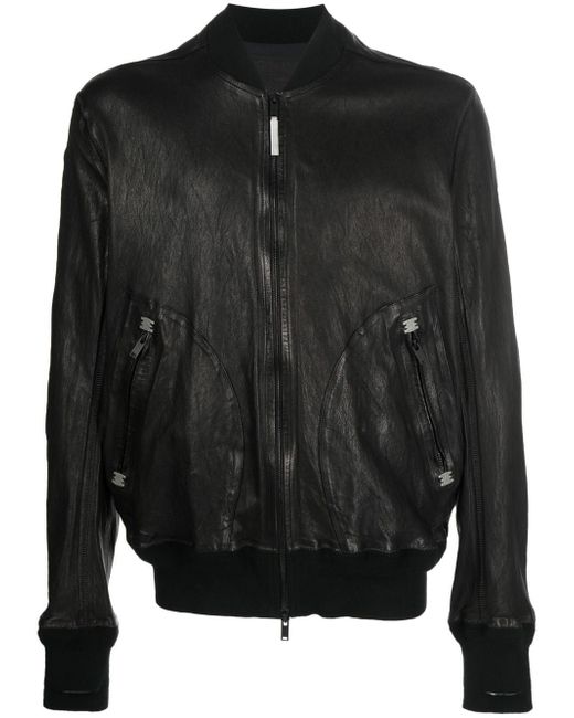 Isaac Sellam Experience zipped leather jacket