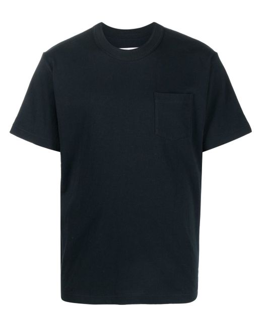 Sacai patch-pocket cotton T-shirt
