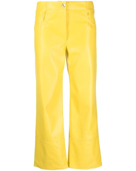 Msgm wide-leg cropped trousers