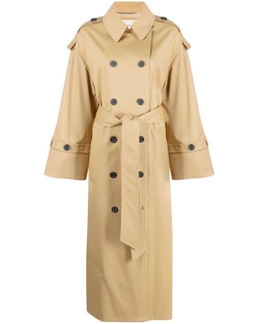 By Malene Birger belted trench coat