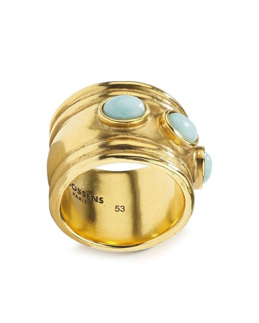 Goossens gemstone-embellished ring