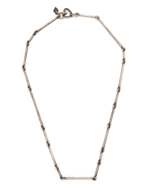 M Cohen sterling-silver distressed necklace