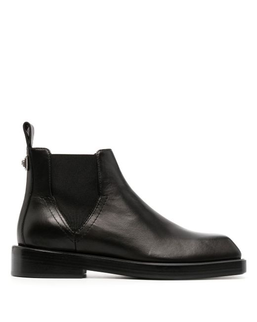 Versace elasticated side-panel boots