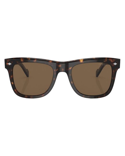 VOGUE Eyewear logo-print wayfarer sunglasses