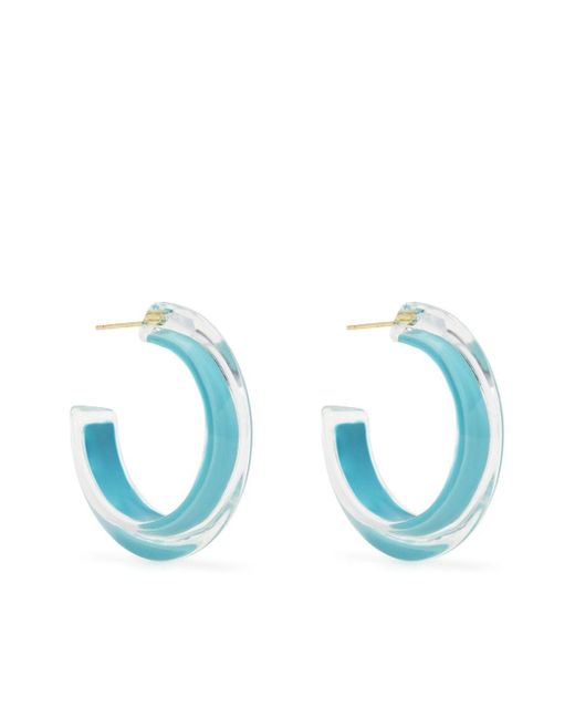 Alison Lou small Jelly hoop earrings