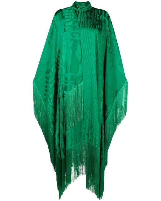 Taller Marmo Mrs Ross moire-effect kaftan dress