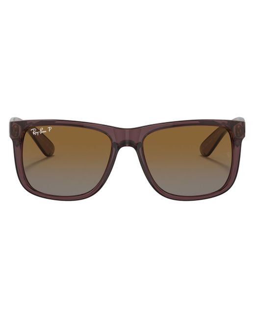 Ray-Ban Justin rectangular-frame sunglasses
