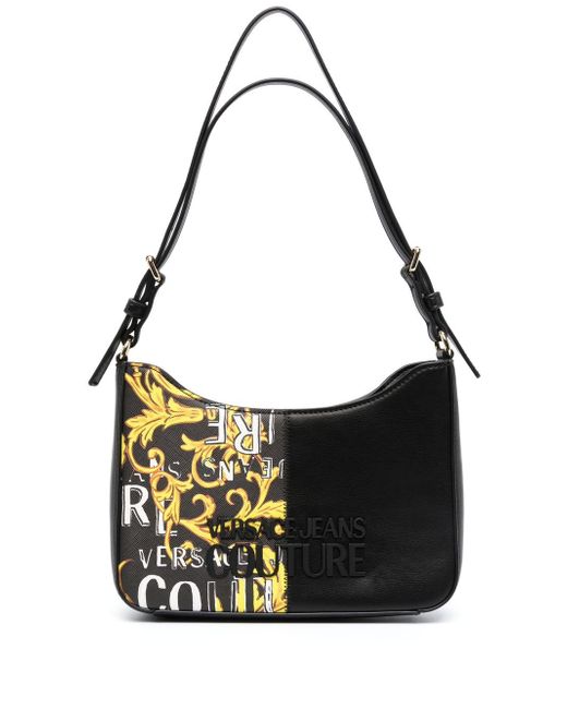 Versace Jeans Couture graphic logo print shoulder bag