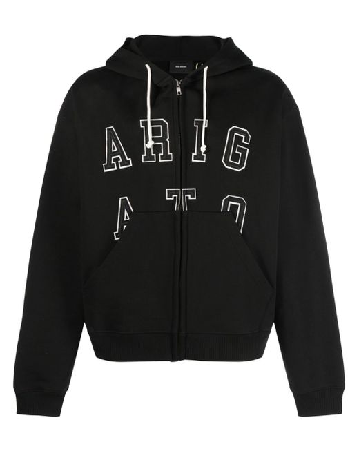 Axel Arigato logo-lettering hoodie