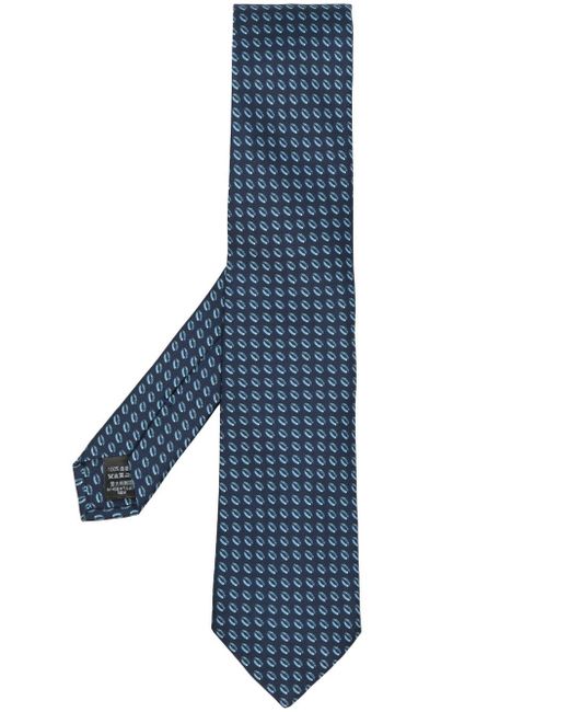 Dunhill abstract-print silk tie