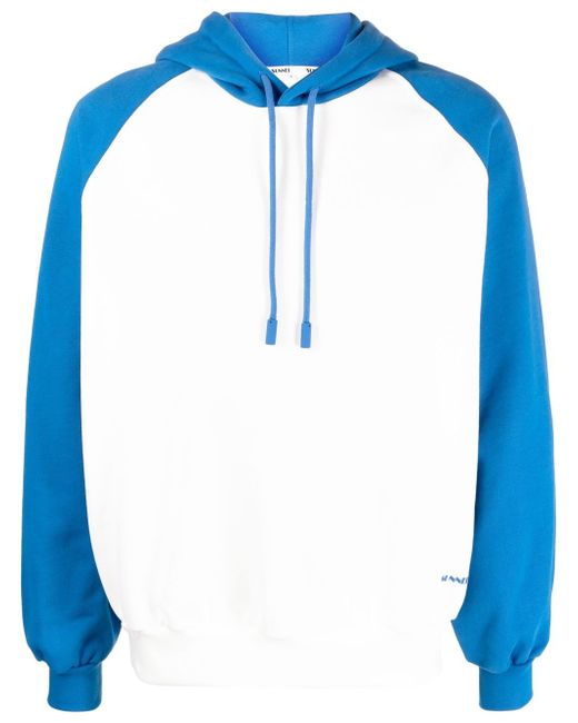 Sunnei colour-block drawstring hoodie