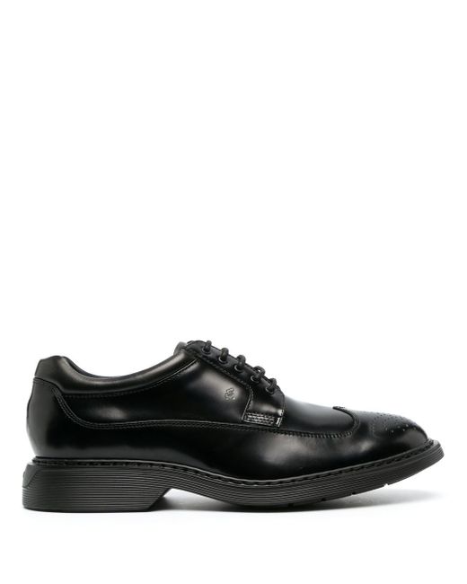 Hogan leather lace-up Oxford shoes