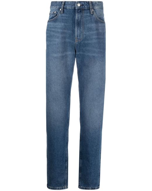 Calvin Klein Jeans mid-rise tapered jeans