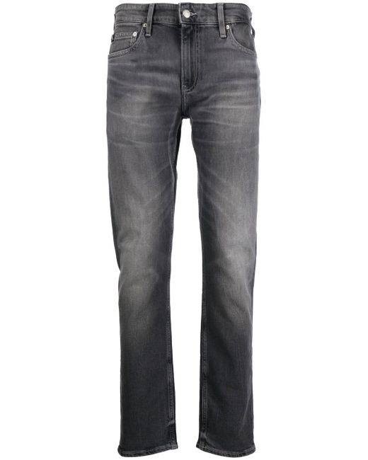 Calvin Klein Jeans mid-rise slim fit jeans