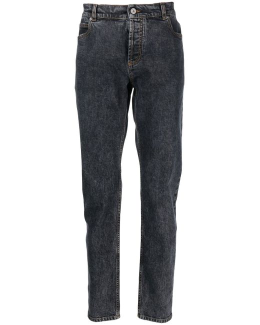 Balmain regular-leg mid-rise jeans