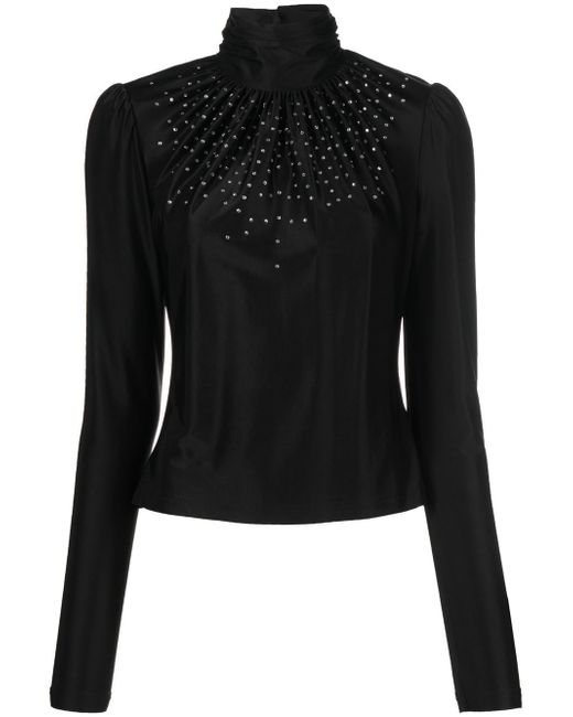 Paco Rabanne sequin-embellished blouse