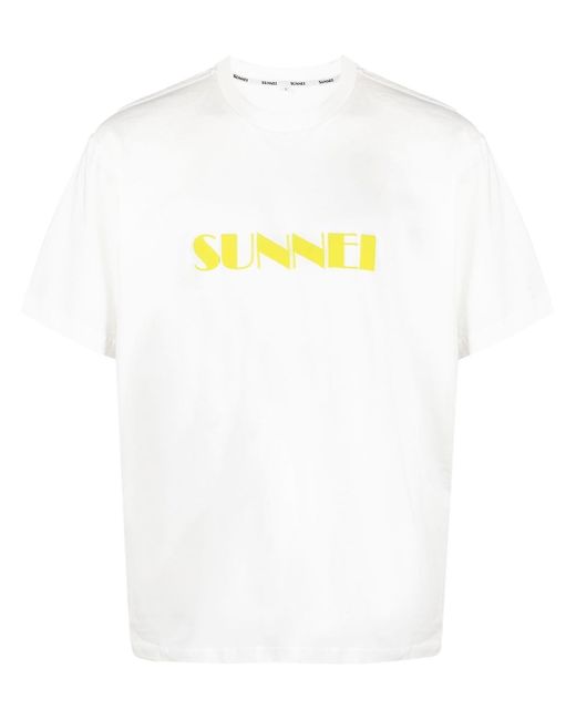 Sunnei logo-print cotton T-shirt