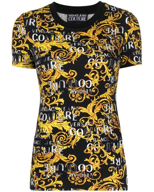 Versace Jeans Couture logo-print short-sleeved T-shirt