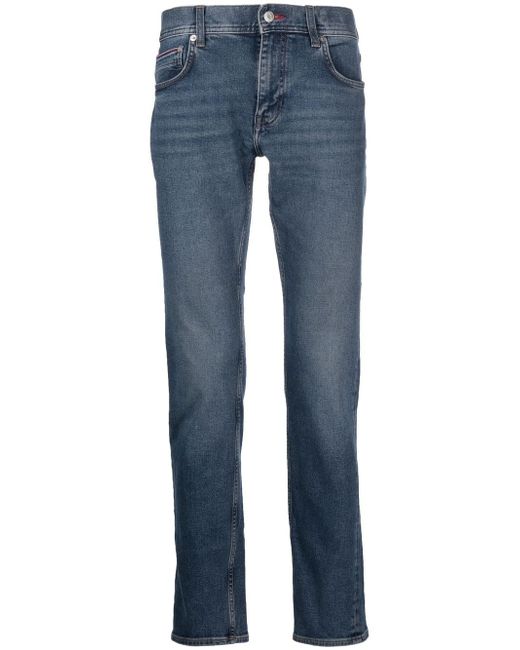 Tommy Hilfiger slim-fit tapered jeans