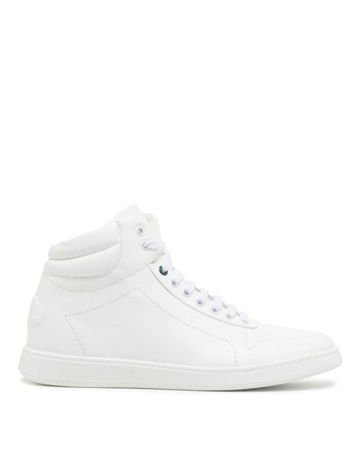 Mulberry lace-up high-top sneakers