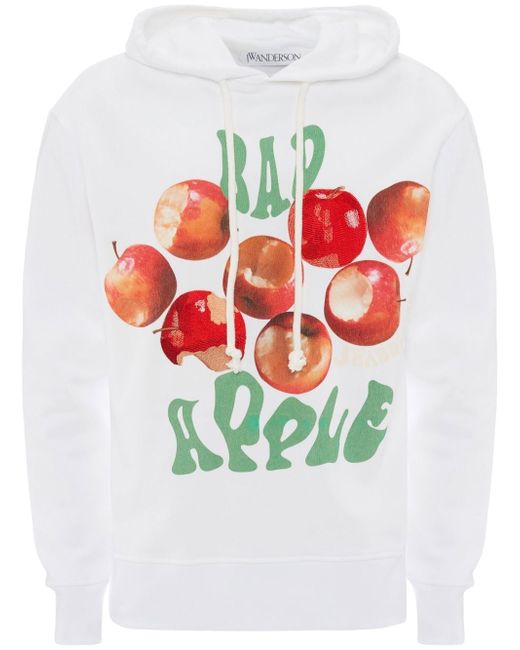 J.W.Anderson Bad Apple graphic hoodie
