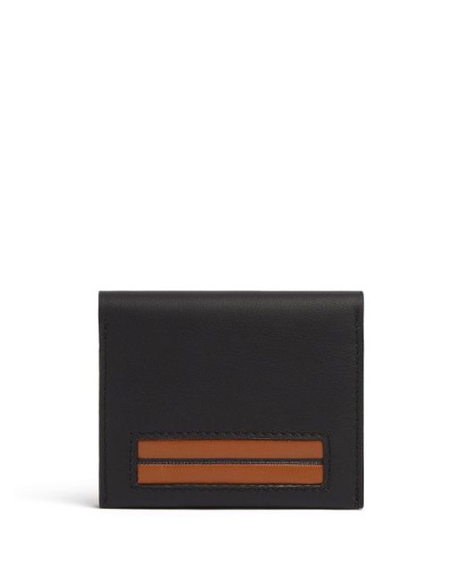 Z Zegna foldable leather cardholder