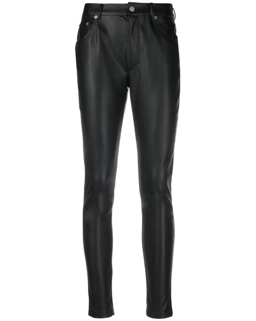 Wolford faux-leather skinny trousers