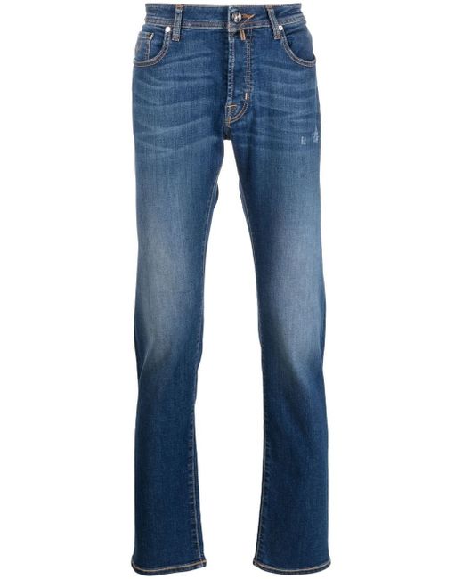 Jacob Cohёn mid-rise straight leg jeans