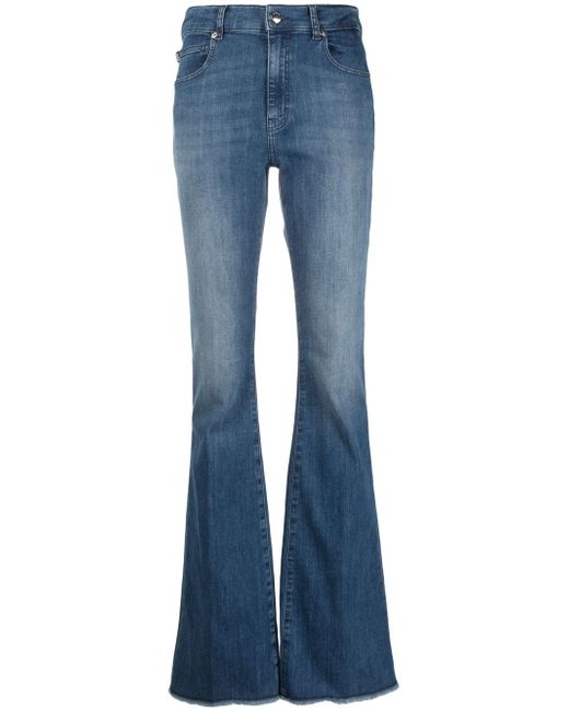 Love Moschino flared boot-cut jeans